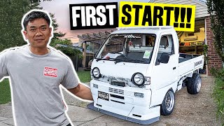 Kei Truck’s 13b Swap Gets Finishing Touches – Will it Start??