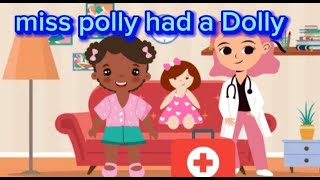 Miss polly had a Dolly poem| nursery rhymes| kids poems station