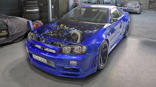 1600HP Skyline GTR MENTAL Ride Along in Australia! (3.6L RB BUILD?!)