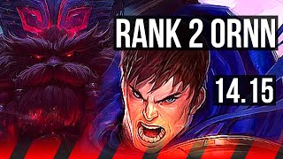 ORNN vs GAREN (TOP) | Rank 2 Ornn, 8/2/6, Godlike | NA Challenger | 14.15