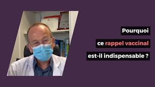 Rappel vaccinal contre la Covid-19 pour les pros du CHU - Pr Pierre Tattevin