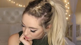 Super Easy Braid Ponytail | LifeOfMeganandLiz