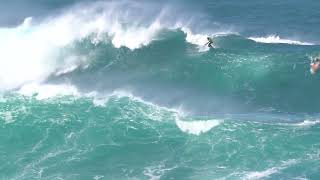 Juan Díaz-Terán Surfs Huge Wave Coruna, Spain | Feb 2022