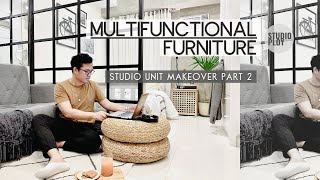 Studio Unit Makeover (24 SqM / 258 SqFt) | Scandinavian-Industrial Inspired | Part 2