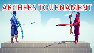 ALL ARCHERS TOURNAMENT - Totally Accurate Battle Simulator TABS