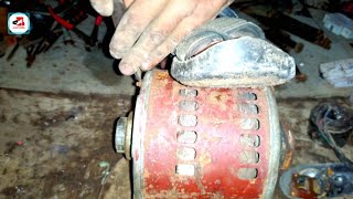 how to remove motor winding/how to remove motor copper #coil