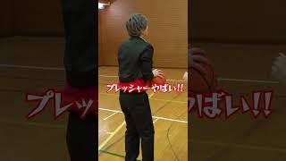 高校生が連続フリースローチャレンジしたら奇跡が起きた！ #shorts