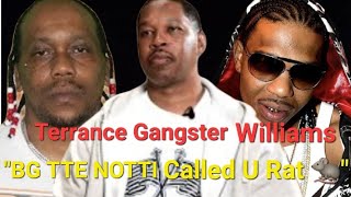 TTE Notti Calls BG A Rat 🐀??!!! Terrance Gangster Williams Leaks Phone Call