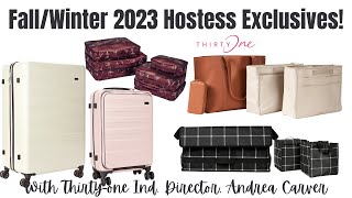 Hostess Exclusives Fall/Winter 2023 from Thirty-One | Ind. Director, Andrea Carver