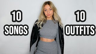 10 SONGS, 10 OUTFITS | Frühling Outfits | PIA