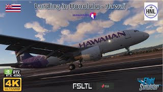 FS 2020 - A Passenger Life - Landing in Honolulu A320  - Hawaiian Airlines