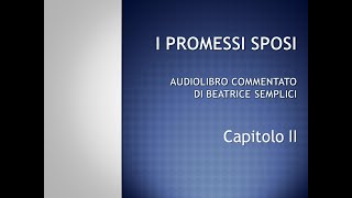 I PROMESSI SPOSI, CAPITOLO II