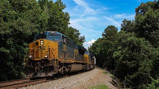 CSX ES44AH 996 leading on CSX M652 at Bostic