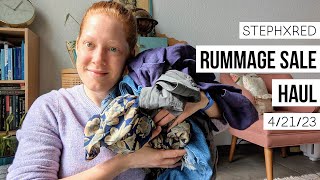 Rummage Sale Haul - 4/21/23 - stephxred