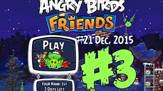 Angry Birds Friends Holiday Oink Tournament Level 3 Week 188 Power Up Highscore Walkthrough