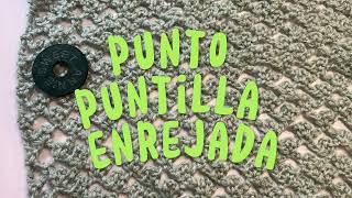 Puntilla Enrijada youtube #crochet  #crochet #dosagujas