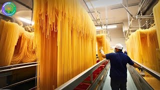 How Factories Process Millions of Spaghetti Noodles - Inside the Spaghetti Mega Factory