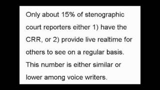 Current State of Voice Writing