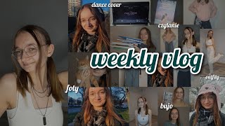 WEEKLY VLOG | szkoła, foty, dance cover, outfity, bujo