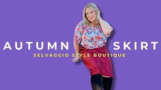 Autumn Satin Skirt- sizing and fit video