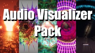 My own audio visualizer pack - Teaser