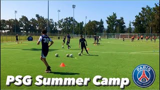 SOCCER CAMP | PSG Academy, Los Angeles #football #psg #soccer #drills #skills