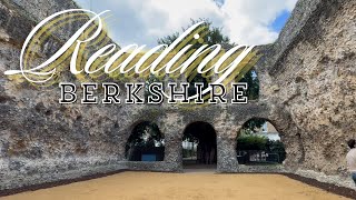 Reading, Berkshire , England - Walking Tour - 4K video 60fps