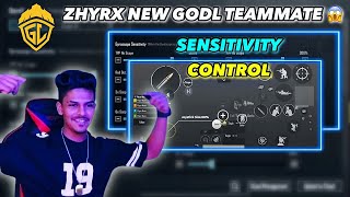 ZHYRX GAMING CONTROL CODE BGMI | ZHYRX SENSITIVITY BGMI 2.9