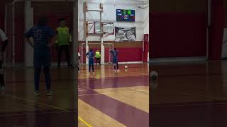 Saving a penalty to qualify us for the playoffs! #futsal #goalkeeper