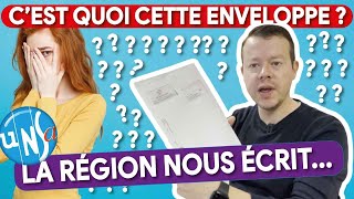 🤨 C'est quoi cette enveloppe ? Un courrier de la Région... 😱 🫤 😬  #unsa #bourgognefranchecomte