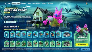 NEW LEGO Fortnite Pass Brick or Treat