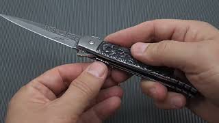 PK104 One Hand Knife Semiautomatic - Pocket Knife