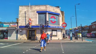 South London Walk 🇬🇧 Colliers Wood, Tooting Bec, Balham & Clapham South 🌞 4K Binaural