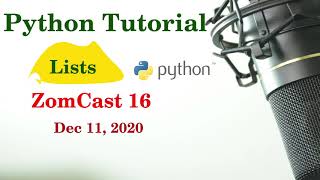 ZomCast 16: Python Lists and Sets