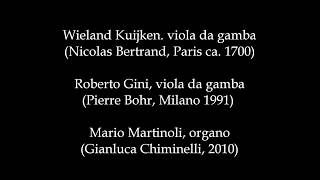 John Jenkins: Ayre for two Viols RC 37 (Wieland Kuijken, Roberto Gini, Mario Martinoli, 2011)