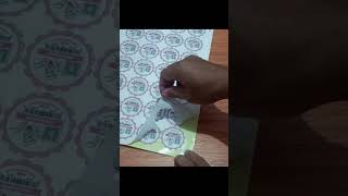 STIKER LABEL MAKANAN DAN MINUMAN DI CETAK CUTTING SESUAI DESAIN | MUMER...MULAI 100 PERAK