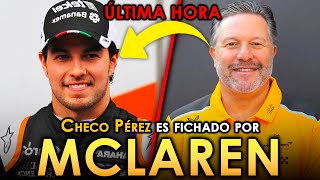 🏎️SE HA CONFIRMADO El FICHAJE De Checo Pérez Por McLaren🏎️