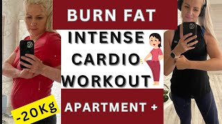 10 MIN INTENSE CARDIO WORKOUT TO BURN FAT AT HOME 🔥🔥