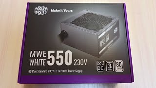 Блок питания Cooler Master MWE White 550W - Самый подробный обзор