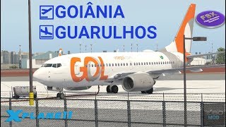 [*** XPLANE 11.34 ***] [IVAO] BOEING 737-700 | Goiânia ✈ Guarulhos