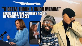 Harris Fake Southern Accent, “U Betta Thank A Union Memba”