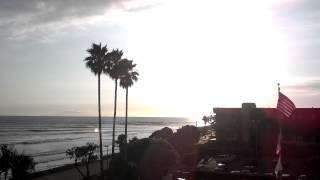 Sunset from Crowne Plaza Hotel on Ventura Beach