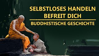 Denk auch mal an die Anderen | Buddha und der Bettler