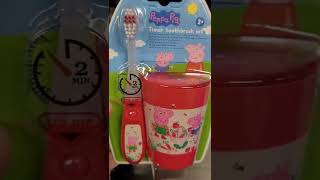 Timer Toothbrush Set #peppapig #peppa #shortsfeed #satisfying #trending #viral