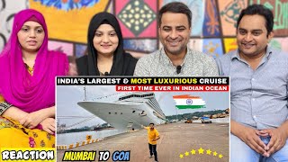 Mumbai To Goa Cruise Inaugural Journey! | India’s Largest 7 Star Luxurious Costa Serena Cruise