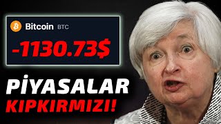 Bitcoin Sert Çakıldı! Genel Piyasa Değerlendirmesi ve Bitcoin BTC Analizi