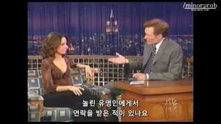 Tina Fey and Conan O'Brien on Celebrities' reaction to their Jokes (Korean sub)