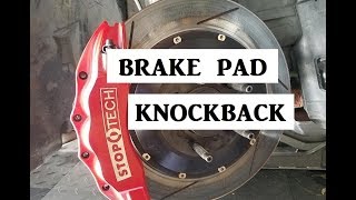 How to Solve Brake Pad Knockback. Includes a FREE solution!