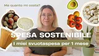 MA QUANTO MI COSTA? Svuotaspesa per 1 mese 🌿