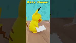 LEGO POKEMON PIKACHU SENDS A LETTER TO A FRIEND #SHORT